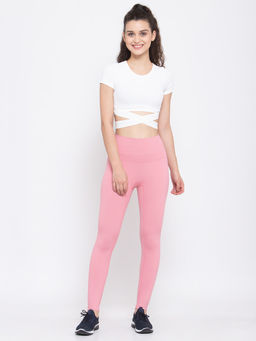 IKI CHIC - Criss Cross Crop Top With Legging Yoga (Set of 3)