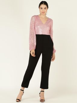 Dodo & Moa - Women Western Wear Jumpsuits - Pink