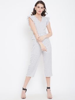 Dodo & Moa - Women Western Wear Jumpsuits - White