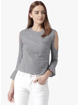 Dodo & Moa - Women Western Wear Tops - Black