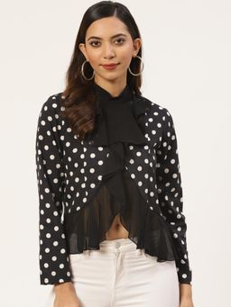 Dodo & Moa - Women Western Wear Tops - Black