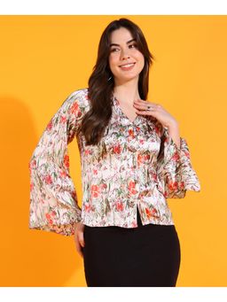Dodo & Moa - Women Western Wear Shirt - Multi-Color
