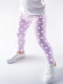 Nautinati - Lavender Printed Leggings