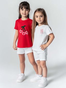 Nautinati - Multi-Color Printed T-Shirt (Pack of 2)