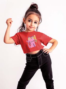 Nautinati - Red Printed T-Shirt