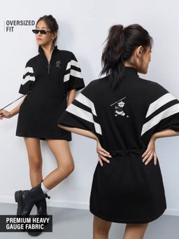 The Souled Store - Official Kung Fu Panda Warrior Women Polo Mini Dress