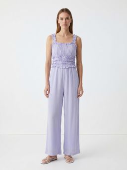 Cover Story - Purple Lace Jumpsuit