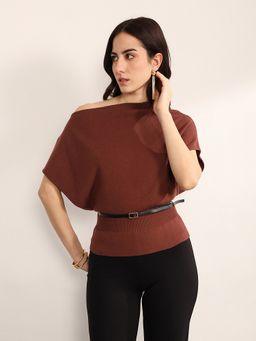 Kazo - Project Winter Top With Belt