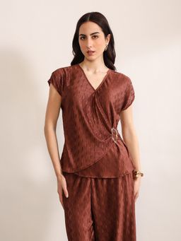 Kazo - Ottoman Brown Top
