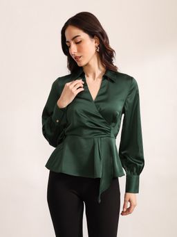 Kazo - Paradise Green Top