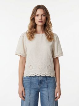 Cover Story - Neutral Reset Beige Top