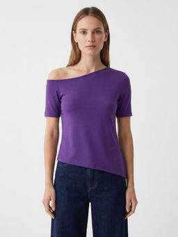 Cover Story - Playful Purple Top