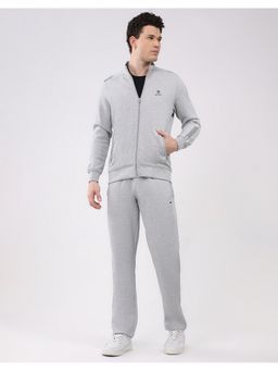 Monte Carlo - Men's Grey Full Sleeve Jacket with Track Pant