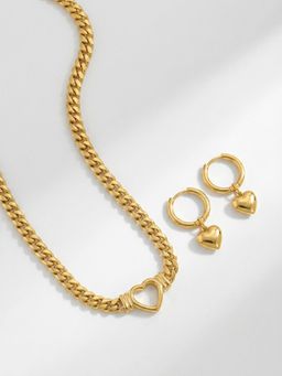 Palmonas - Women Heart Charm Harmony Jewellery Set