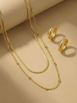 Palmonas - Women Twist and Tiers Jewellery Set