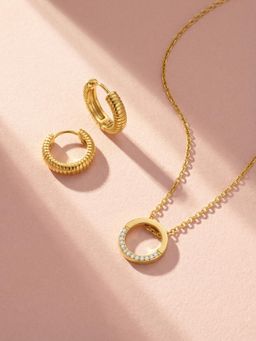 Palmonas - Women Halo Arc Jewellery Set