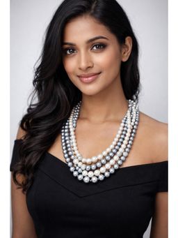 Nuyug - Women Roohaniyat Fresh Water Pearl Long Necklace