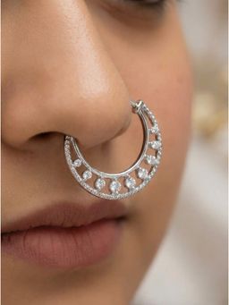 Nuyug - Women Chandni American Diamond Nose Ring