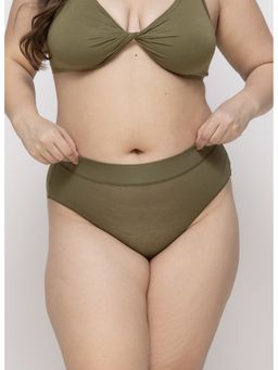 MIEZ - Olive Women High Rise Tencel Hipster Panty