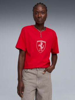 Puma - Red Printed Regular T-Shirt