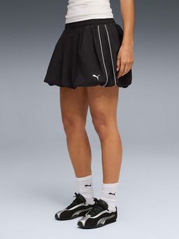 Puma - Black Colorblock Relaxed Skirt