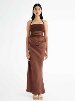 Miakee - Brown Rubeus Maxi Dress