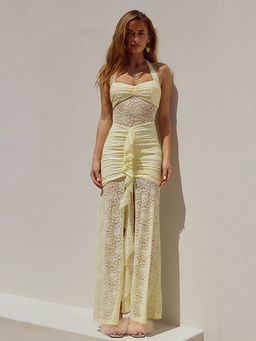 Miakee - Yellow Levertov Maxi Dress
