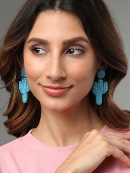 Sohi - Quirk Beaded Drop Earrings