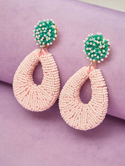 Sohi - Quirky Pink Drop Earring