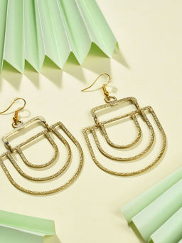 Sohi - Women Gold Contemporary Earring