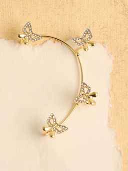 Sohi - Minimal Gold Plated Ear Cuff