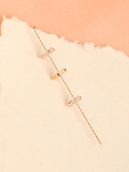 Sohi - Minimal Gold Plated Ear Cuff