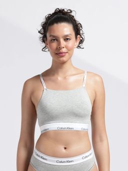 Calvin Klein - Grey Full Coverage Lightly Padded Non-Wired Bra