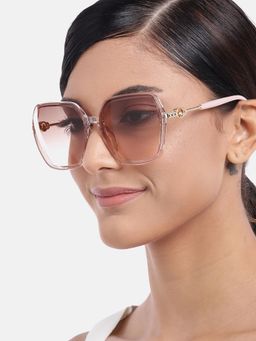 Carlton London - Women UV Protected Brown Lens Square Sunglasses
