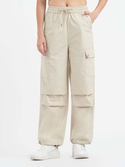 Red Tape - Women Beige Solid Cargo Pants
