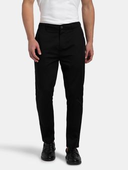 Jockey - IM26 Men Super Combed Cotton Rich Elastane Woven Fabric All Day Pants - Black