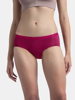 Jockey - 1871 Women Tactel Microfiber Elastane Stretch Period Panty - Anemone