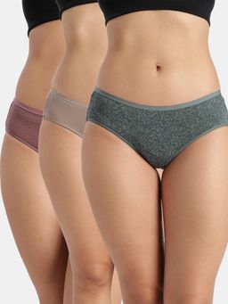 Jockey - 1811 Women Tencel Micro Modal Elastane Hipster - Assorted (Pack of 3)