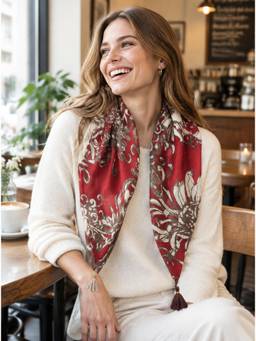CrossKulture - Maillard Tassel Multi-Color Scarf