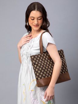 HAMELIN - Akola Kantha Work Tote for Women (L)