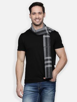 Alvaro Castagnino - Grey Coloured Mens Viscose Muffler