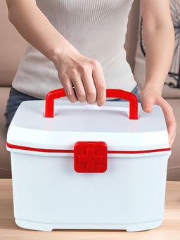 Baby Moo - Small Red Medicine Box