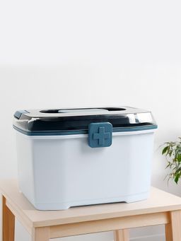 Baby Moo - Small Blue Medicine Box