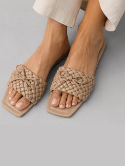 CHLLEN - Woven Elegance Flats