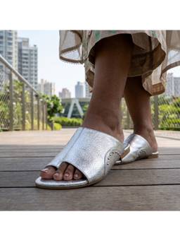 SKO - Silver Kesha Mules