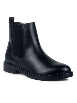 London Rag - Black Solid Boots