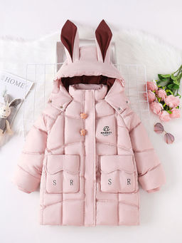 Hopscotch - Quilted Raglan Sleeve Puffer Jacket