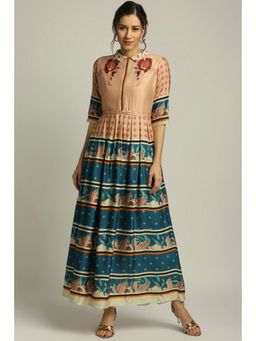 Soup by Sougat Paul - Orchid Bloom Printed Long Dress