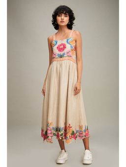 Soup by Sougat Paul - Avian Canopy Embroidered Dress