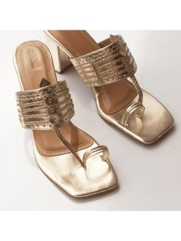 AUZORI - Classic Golden Sandal Heels